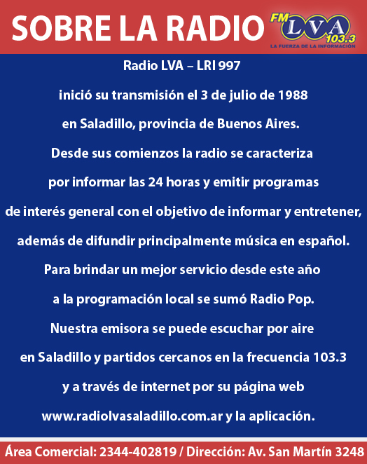 Informacion sobre la radio